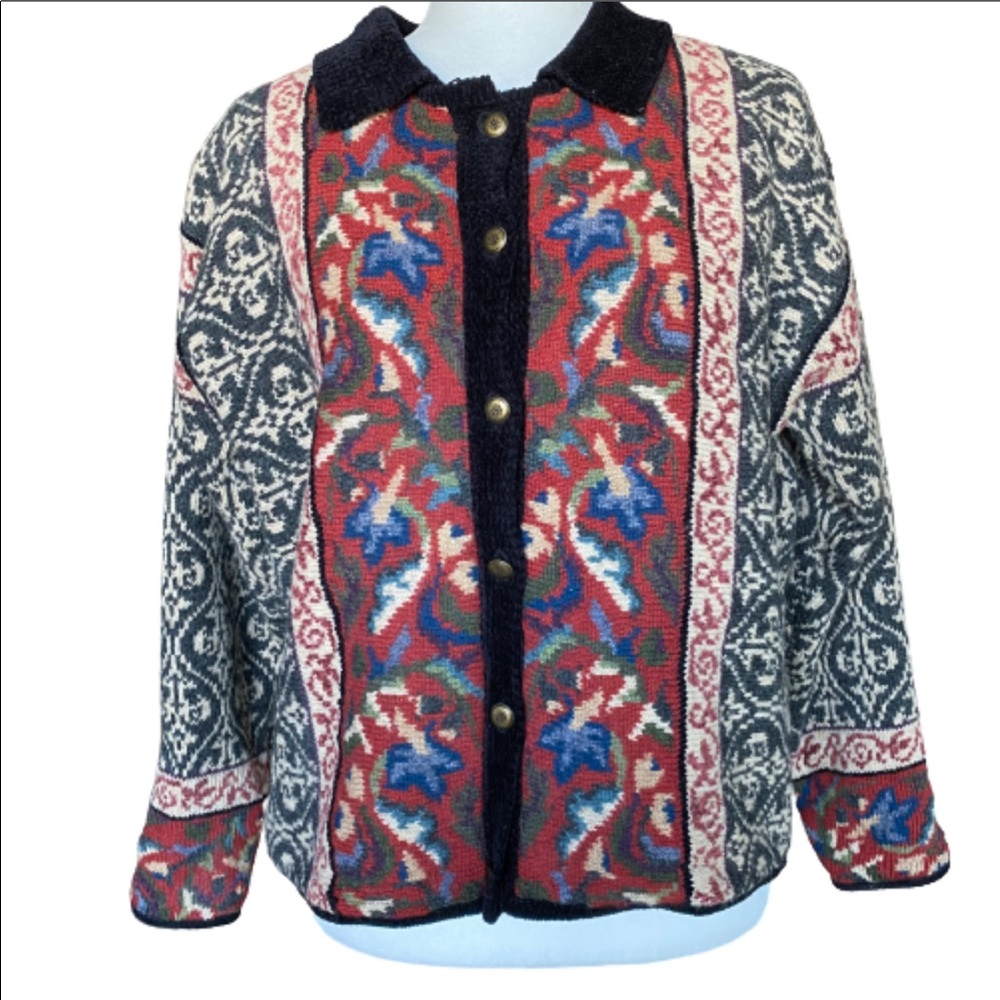 Icelandic Designs Wool Blend Cardigan